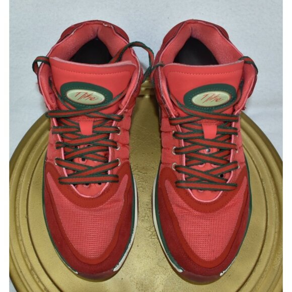 Nike Air Zoom G.T. Hustle 2 Christmas Men\'s Size 9 Track Red/Silver DJ9405 601 main image 4